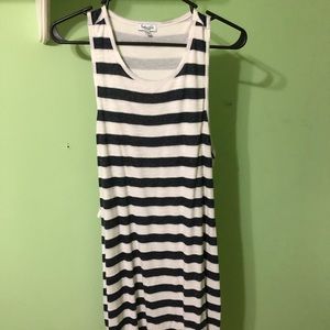 Splendid Navy Striped Dress